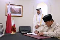 Presiden Prabowo Sampaikan Belasungkawa atas Wafatnya Sheikh Hamad bin Khalifa Al Thani. Foto. Istimewa