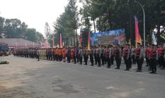 Polri Gelar Apel Kesiapsiagaan Karhutla di Korps Sabhara