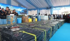 Penyelundupan 2,6 Ton Sabu Cair Digagalkan TNI AL di Perairan Kepri