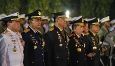 Panglima TNI Ikuti Ziarah Nasional dan Renungan Suci HUT ke-81 RI di TMP Kalibata