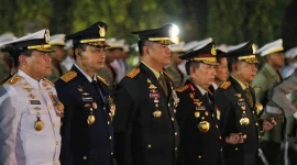 Panglima TNI Ikuti Ziarah Nasional dan Renungan Suci HUT ke-81 RI di TMP Kalibata