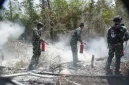 Menindaklanjuti instruksi Presiden RI Prabowo Subianto untuk mempercepat penanganan kebakaran hutan dan lahan (karhutla) di kawasan Taman Nasional Way Kambas (TNWK)