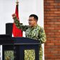Danpusterad Letjen TNI Mochamad Syafei Kasno dalam Forum Kebangsaan bertema “Kesadaran Bela Negara Merupakan Pondasi Dasar Menuju Indonesia Emas”, di Aula Muhammad Toda Kodiklatad, Bandung, Kamis (13/8/2026)