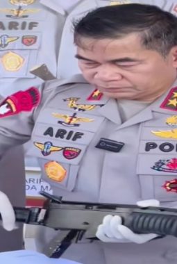 Bukan main Puluhan Senpi dan Ratusan Peluru di Ungkap Polda Maluku Utara