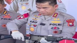 Polda Maluku Utara Ungkap Dugaan Peredaran Senpi Ilegal, Tiga Tersangka Ditangkap
