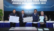 Konferensi Pers pengungkapan kasus Business Email Compromise Bareskrim Polri (Dok.Istimewa)