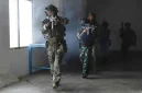 Foto latihan tempur jarak dekat TNI AL bersama marinir Korsel (Dok.Istw)