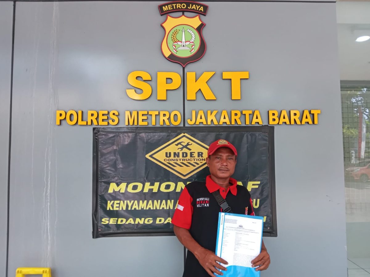 Kobra Kapuk Polisikan akun Tiktok chanelachmad sobari atas dugaan fitnah dan ancaman ke Polres Metro Jakarta Barat pada Senin (3/8/2026)