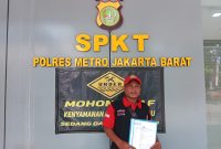Kobra Kapuk Polisikan akun Tiktok chanelachmad sobari atas dugaan fitnah dan ancaman ke Polres Metro Jakarta Barat pada Senin (3/8/2026)