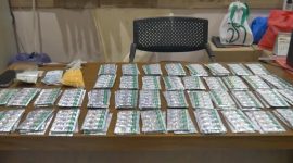 Barang bukti 1.000 butir obat keras jenis Hexymer, 1.500 butir jenis Tramadol yang disita dari peredaran ilegal kawasan Cengkareng (Foto.ANTARA)