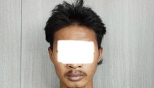 Foto terduga pelaku pengedar obet keras 