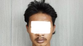 Foto terduga pelaku pengedar obet keras 