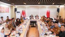 Rapat koordinasi tersebut digelar di Rupatama Lantai 6 Mako Polres Metro Tangerang Kota