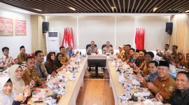 Rapat koordinasi tersebut digelar di Rupatama Lantai 6 Mako Polres Metro Tangerang Kota