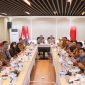 Rapat koordinasi tersebut digelar di Rupatama Lantai 6 Mako Polres Metro Tangerang Kota