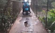 Jembatan Gantung Cilangkap-Tambak Bayah Rusak Parah, Ancam Keselamatan Warga