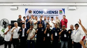 Konferensi Persatuan Wartawan Indonesia (PWI) Kabupaten Tangerang periode 2026-2029 digelar di Kantor Sekretariat PWI Kabupaten Tangerang, Cikokol, Kota Tangerang, Minggu (30/8/2026).