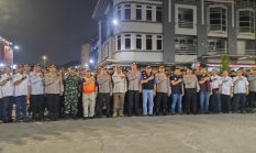 Polsek Cengkareng Gelar Apel Cipkon di Ruko 1000