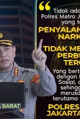 Kapolres Metro Jakarta Barat Tegaskan Zero Narkoba bagi Anggota