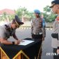 Polres Metro Tangerang Kota menggelar Upacara Pengambilan Sumpah Jabatan dan Penandatanganan Pakta Integritas Wakapolres