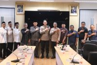 Plh. Kapolres Metro Tangerang Kota, Kombes Pol. Eko Bagus Riyadi, S.H., S.I.K., M.Si., menggelar pertemuan bersama anggota Sabuk Kamtibmas.