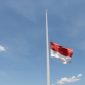 Ilustrasi bendera setengah tiang tiang (dok.istimewa)