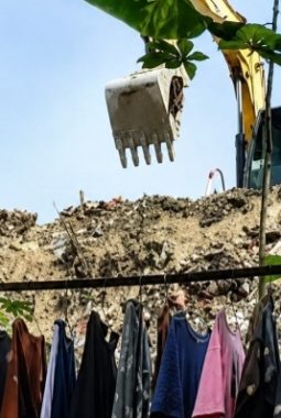 Proyek Pengurukan Diduga Tanpa Izin , Rumah Janda Lansia 75 Tahun di Lebak Ditimbun