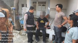 Unit Reskrim Polsek Sepatan amankan seorang pelajar yang diduga menggunakan narkotika 