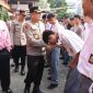 Kapolres Metro Jakarta Barat Kombes Pol Nasriadi, turun langsung dalam kegiatan Police Goes To School yang menjadi bagian dari Road Show Jakarta Damai di SMP-SMK Bhara Trikora, Jelambar, Jakarta Barat

