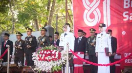 Bupati Way Kanan Ayu Asalasiyah Pimpin Upacara HUT RI ke-81