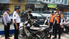 Penertiban Parkir Liar di Kawasan City Park Cengkareng, Jakarta Barat (Dok.Istw)