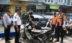 Parkir Sembarangan 108 Motor di City Park Terjaring Operasi Gabungan