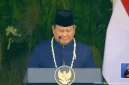 Presiden Prabowo Subianto mengajak peserta Upacara Detik-Detik Proklamasi HUT Ke-81 Kemerdekaan RI untuk mendoakan masyarakat yang terdampak bencana di berbagai wilayah Indonesia (dok.Istw)