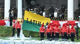 Persiapan Upacara HUT Ke-81 Kemerdekaan Republik Indonesia mulai memasuki tahap gladi (Dok.BPM pres)