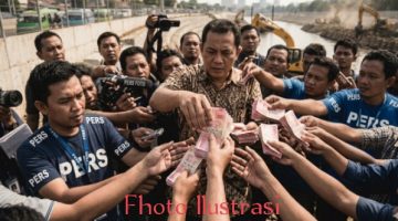 Bagi-Bagi Uang ke Oknum Wartawan di Proyek Teluknaga, Warga: Ada yang Ditutupi